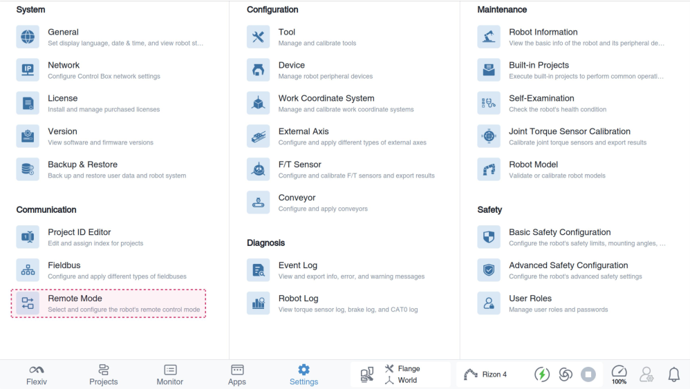 settings_remote_mode